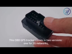 4G Cat1 Voice Control OBD OBD2 GPS Tracker com sensor G para veículos de 9 a 36 V